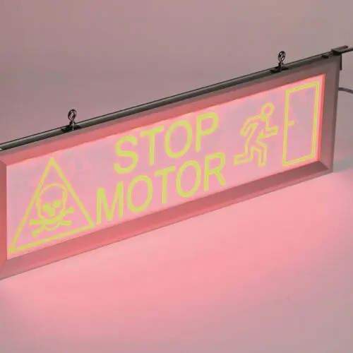 LED Warning Sign WT