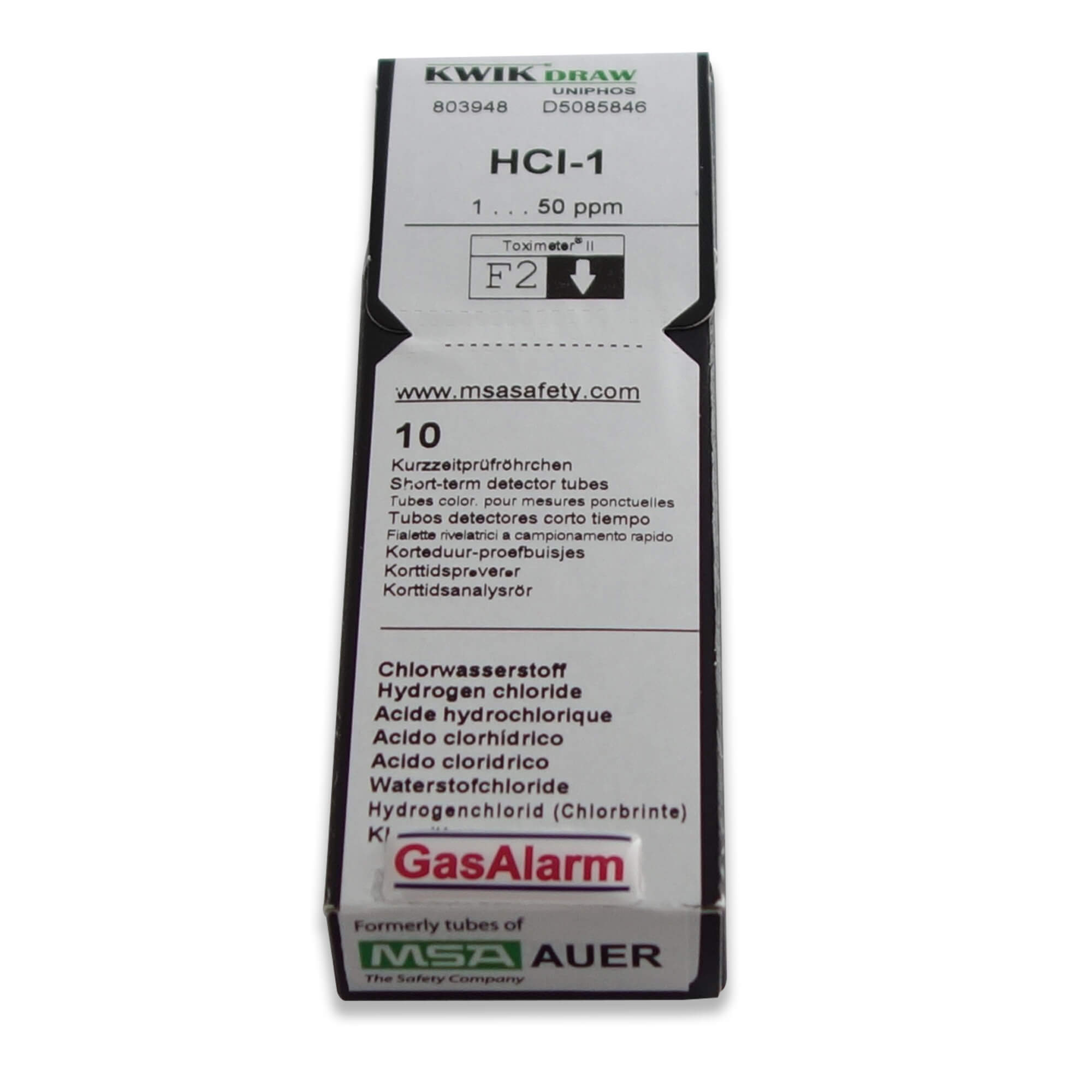D5085807 - Gasoline Gas Detection Tubes